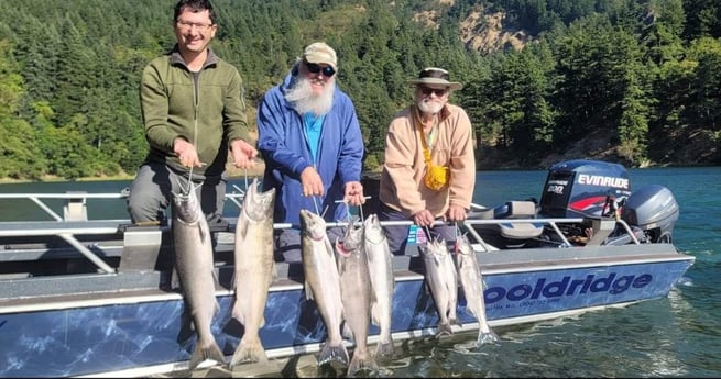 Fishing in Montesano, Washington