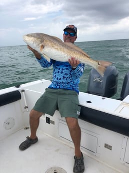 Redfish fishing in Surfside Beach, Texas