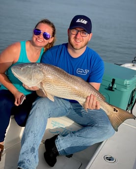 Redfish fishing in New Smyrna Beach, Florida