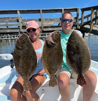 Flounder Fishing in Trails End, North Carolina