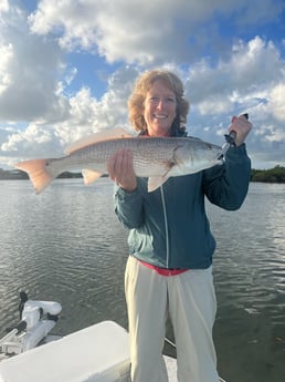 Redfish fishing in New Smyrna Beach, Florida