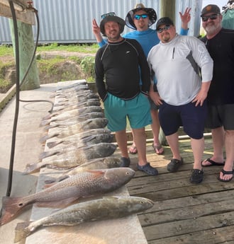 Black Drum, Redfish, Speckled Trout Fishing in Rockport, Texas