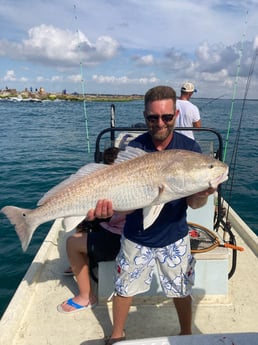 Redfish fishing in Rockport, Texas