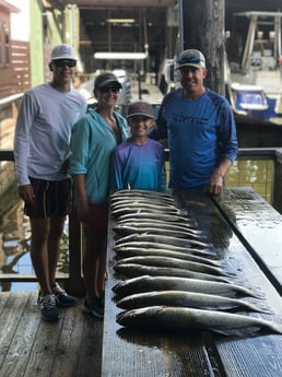 Speckled Trout / Spotted Seatrout fishing in Galveston, Texas