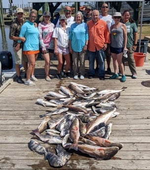 Black Drum, Redfish Fishing in Sulphur, Louisiana