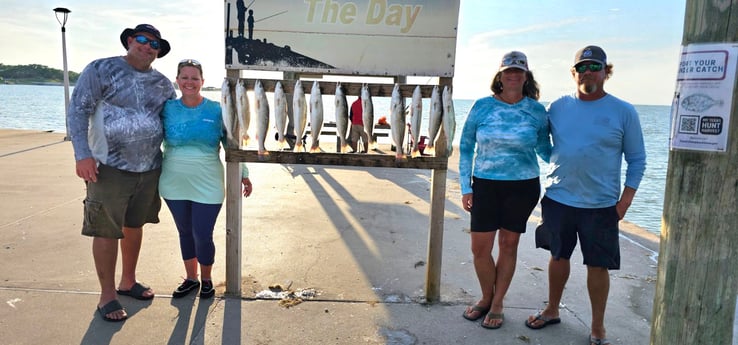 Speckled Trout Fishing in Rockport, Texas