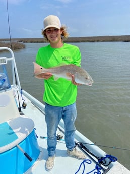 Redfish fishing in Port Aransas, Texas