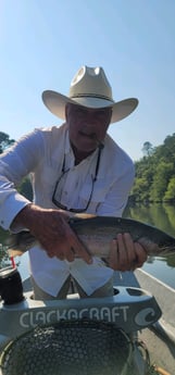 Rainbow Trout fishing in Broken Bow, Oklahoma