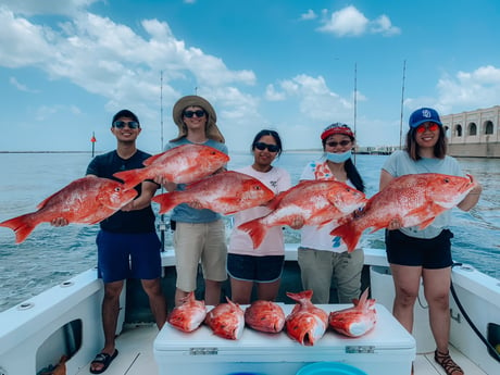 Red Snapper fishing in Biloxi, Mississippi