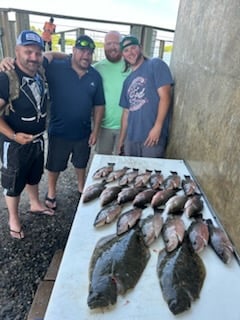 Flounder, Mangrove Snapper Fishing in Port Orange, Florida