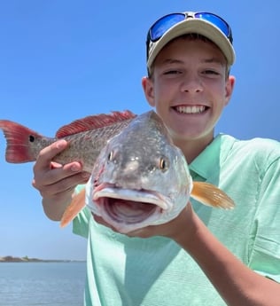 Redfish fishing in Port Aransas, Texas