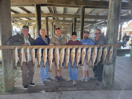 Redfish fishing in Port O&#039;Connor, Texas