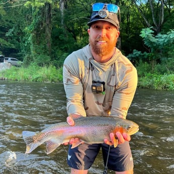 Rainbow Trout Fishing in Broken Bow, Oklahoma