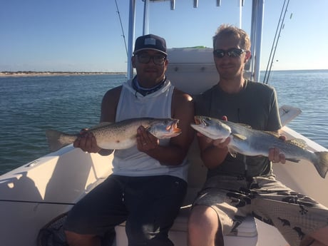 Speckled Trout / Spotted Seatrout fishing in Corpus Christi, Texas