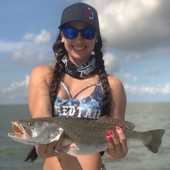 Speckled Trout / Spotted Seatrout fishing in Corpus Christi, Texas