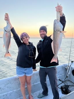 Redfish fishing in South Padre Island, Texas