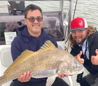 Black Drum fishing in Port Aransas, Texas