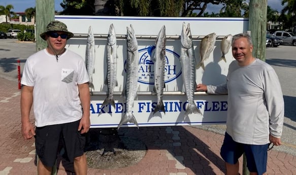 Barracuda, Scup / Porgy Fishing in West Palm Beach, Florida