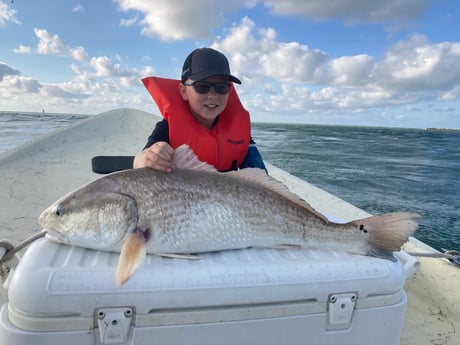 Redfish fishing in Rockport, Texas