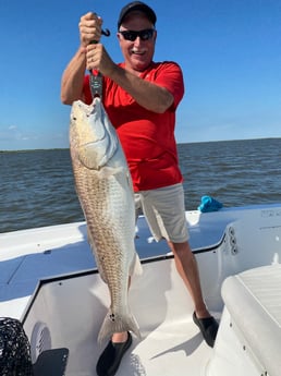 Redfish fishing in Galveston, Texas