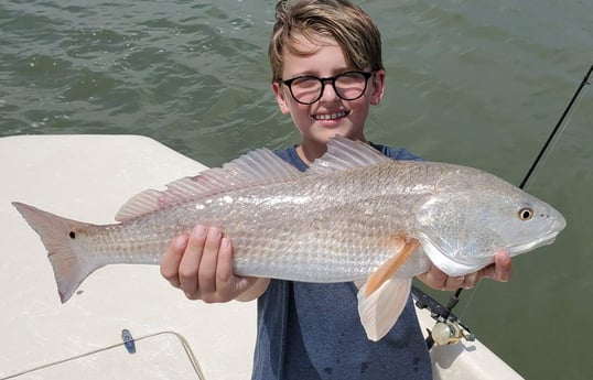 Redfish fishing in Rockport, Texas