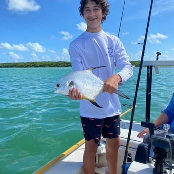 Permit fishing in Islamorada, Florida