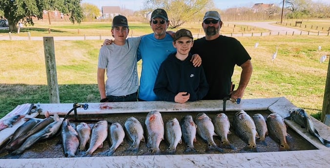 Redfish fishing in San Antonio, Texas