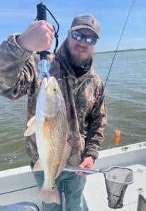 Redfish Fishing in Galveston, Texas