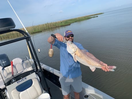 Redfish fishing in Venice, Louisiana