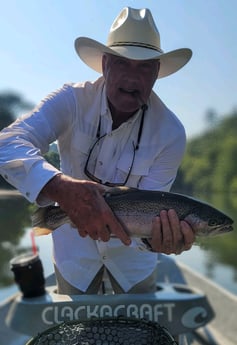 Rainbow Trout fishing in Broken Bow, Oklahoma