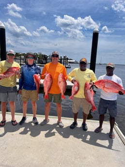 Red Snapper Fishing in St. Marys, Georgia