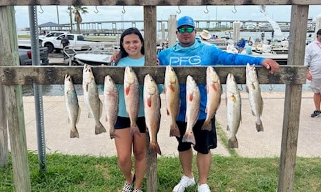 Redfish, Speckled Trout Fishing in Ingleside, Texas