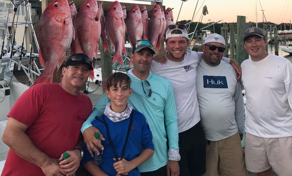 Red Snapper fishing in Biloxi, Mississippi