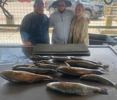 Redfish, Speckled Trout / Spotted Seatrout fishing in Matagorda, Texas