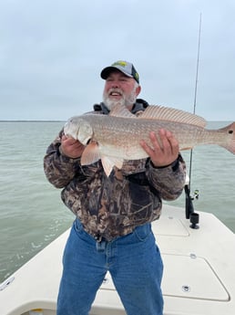 Redfish fishing in South Padre Island, Texas