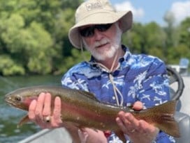 Rainbow Trout fishing in Knoxville, Tennessee