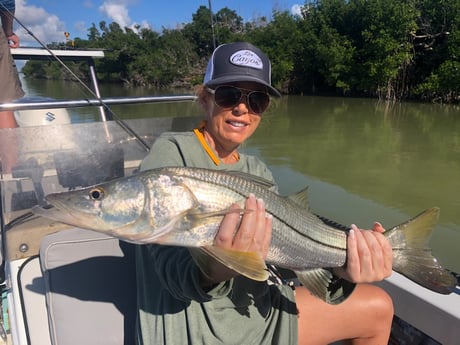 Snook fishing in Tavernier, Florida