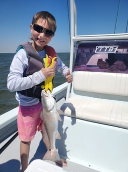 Redfish fishing in South Padre Island, Texas