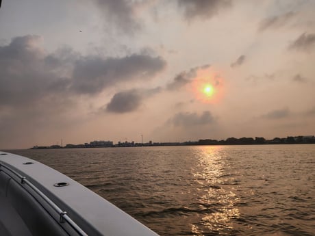 Fishing in Galveston, Texas