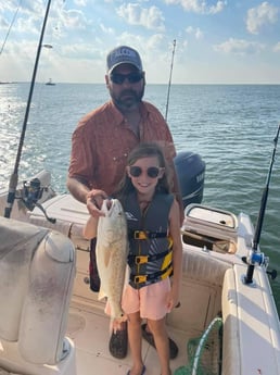 Redfish fishing in Galveston, Texas