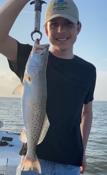 Speckled Trout / Spotted Seatrout fishing in Aransas Pass, Texas