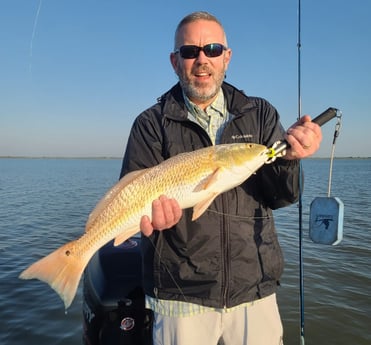 Redfish fishing in Galveston, Texas