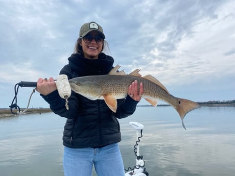 Redfish fishing in Mount Pleasant, South Carolina