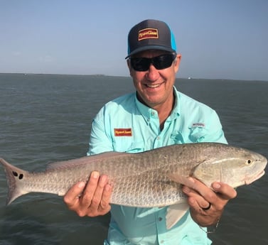 Redfish fishing in South Padre Island, Texas