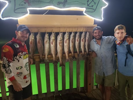 Redfish fishing in Port Isabel, Texas