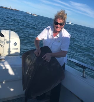 Stingray fishing in Galveston, Texas