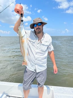 Redfish fishing in Port Isabel, Texas