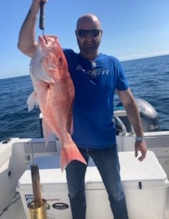 Red Snapper fishing in Orange Beach, Alabama