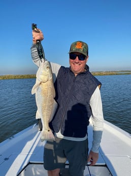 Redfish fishing in Galveston, Texas