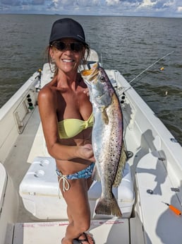 Speckled Trout / Spotted Seatrout fishing in Sulphur, Louisiana